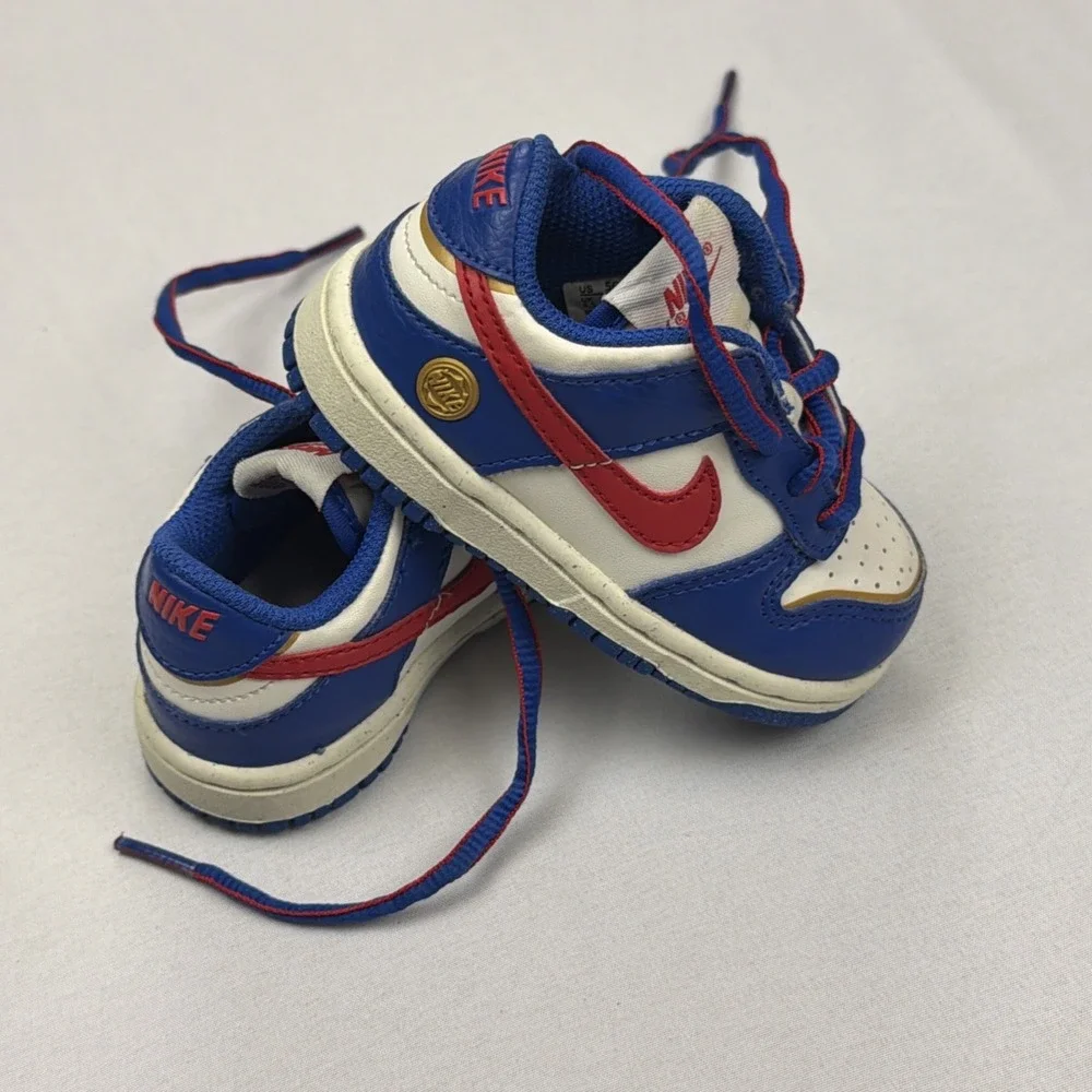 Nike Dunk Next Nature Superhero Toddler Boys Sneakers Shoes FD0675-400 SZ 5 C